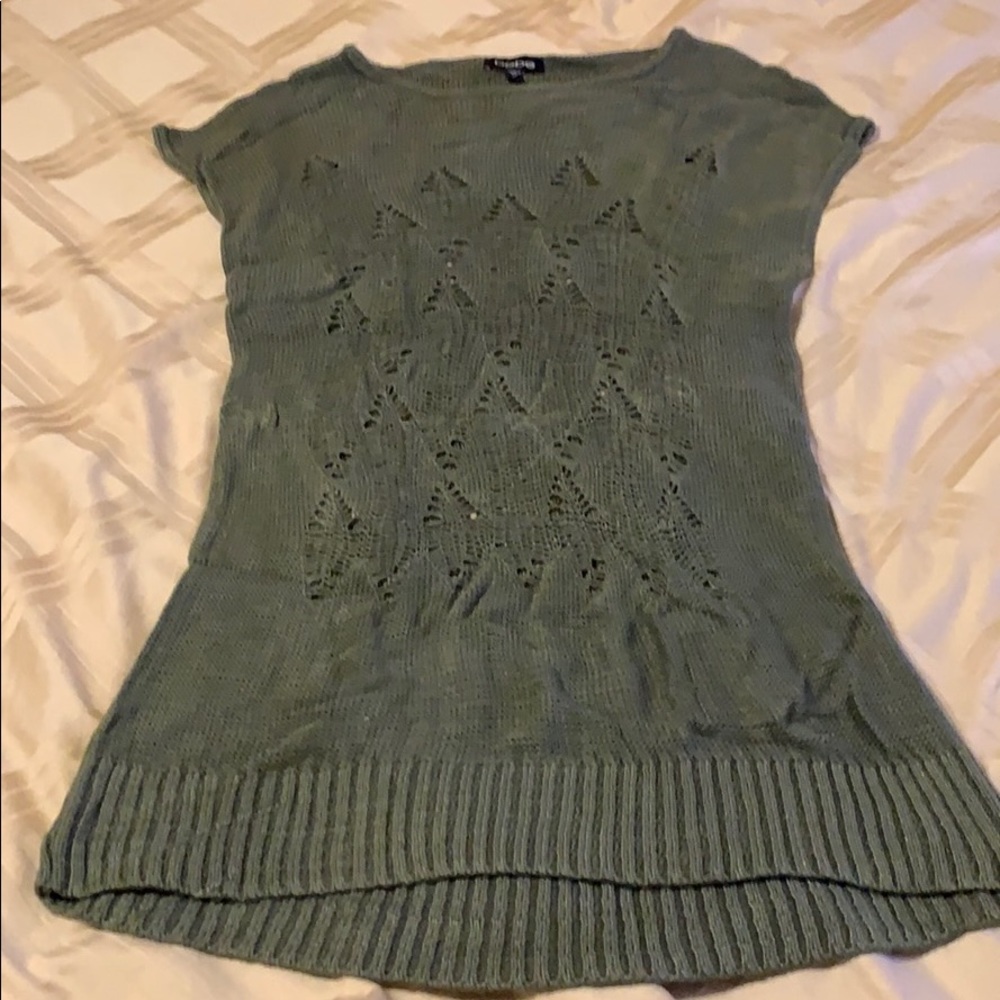 Bebe olive sweater dress